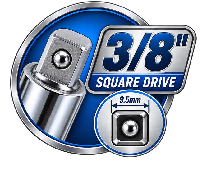 Stubby Pear-Head Ratchet Wrench, 3/8" Drive From Britool Hallmark - image 6