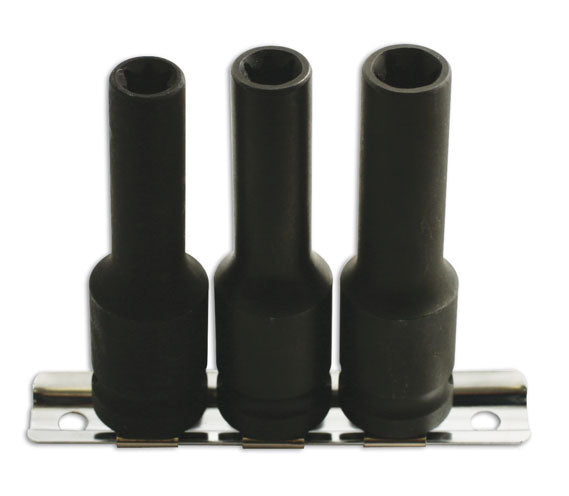 Star / E Torx Impact Deep Socket Set E10, E11, E12 Suitable For Leyland Daf Brakes