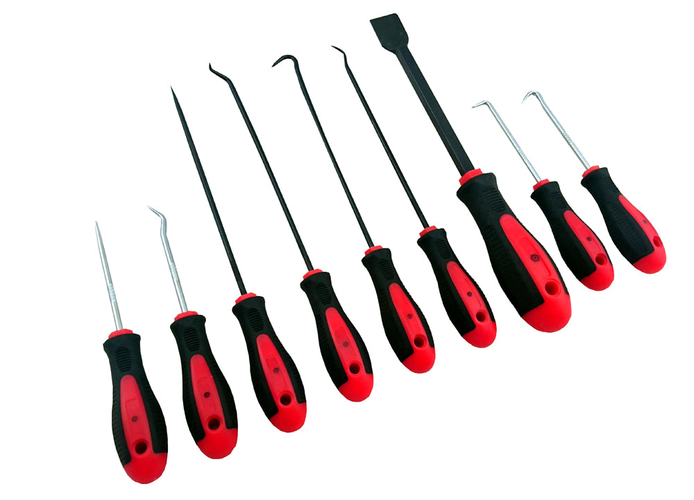 9-Piece Hook, Pick & Scraper Tool Set - Britool Hallmark