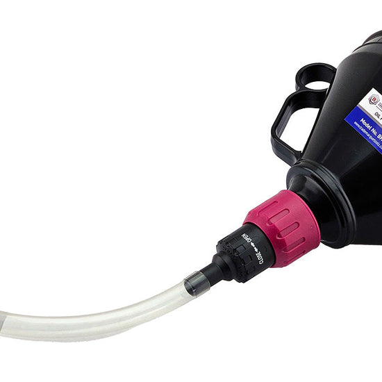 Automotive Funnel With Shut-Off Valve And Flexible Spout