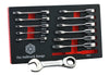 XL Double Ring Ratchet Spanner Set + FREE Stubby Set | Britool Hallmark - image 4