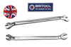 1/4" X 5/16" Af Open Jaw Brake Spanner From Britool Hallmark Bo2531