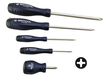 5Pc Phillips Screwdriver Set - Britool Hallmark