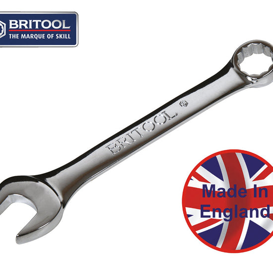 Britool England Metric Short Combination Spanner / Wrench Series, Sizes 6-19mm