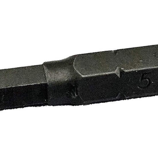 METRIC HEXAGON 1/4" SCREWDRIVER BIT - SHORT 25MM LENGTH FROM BRITOOL HALLMARK