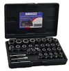 32pc Socket Extractor Set for Removing Damaged Nuts - Britool Hallmark
