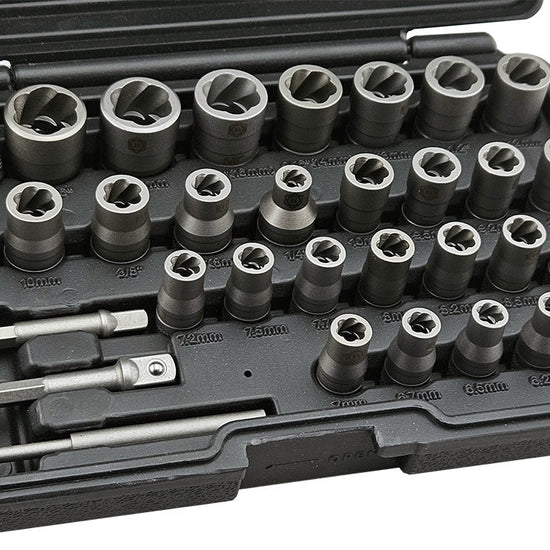 32pc Socket Extractor Set for Removing Damaged Nuts - Britool Hallmark - image 4