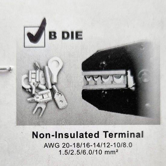RATCHETING CRIMPING PLIERS (NON INSULATED) HMCPNI - image 2