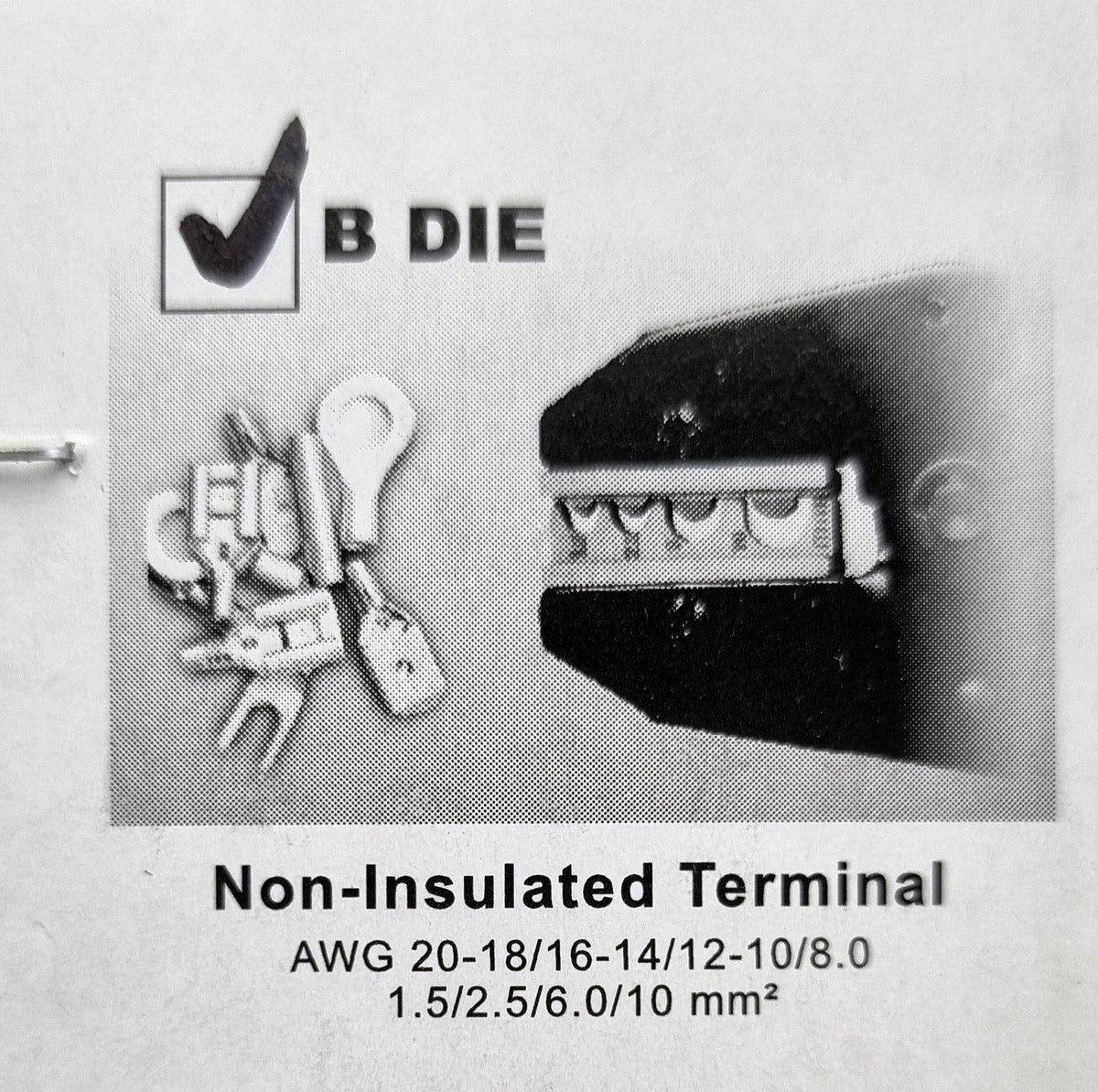 RATCHETING CRIMPING PLIERS (NON INSULATED) HMCPNI - image 2
