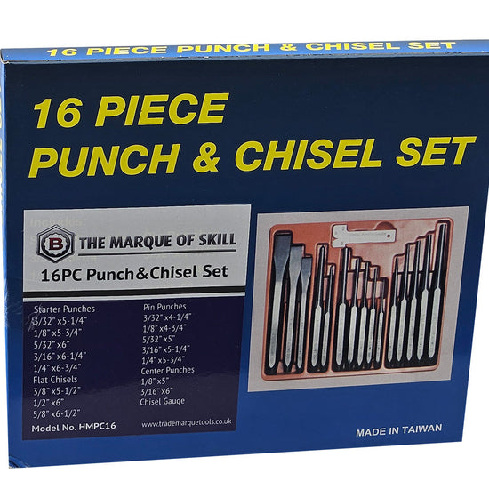 Professional 16pc Punch & Chisel Set From Britool Hallmark - image 2