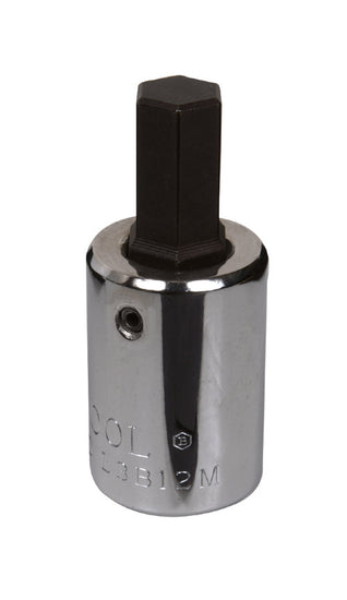 Britool England 1/2" Drive Metric Hexagon / Allen Key Bit Sockets, Sizes 7-12mm
