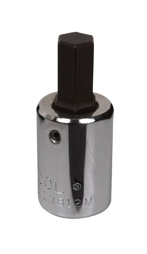 Britool England 1/2" Drive Metric Hexagon / Allen Key Bit Sockets, Sizes 7-12mm