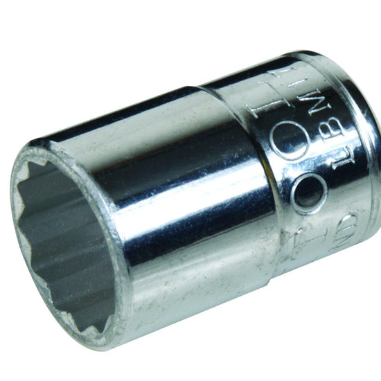 Britool England 1/2" Drive Whitworth 12-Point Sockets, Sizes 3/16 - 9/16"