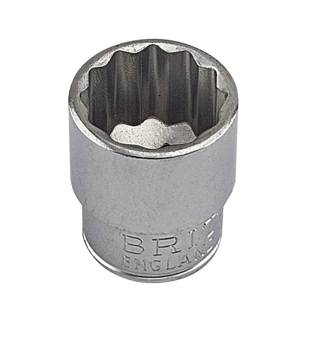 Britool England 1/2" Drive Metric 12-Point Socket Range, Sizes 10 - 32mm - image 3