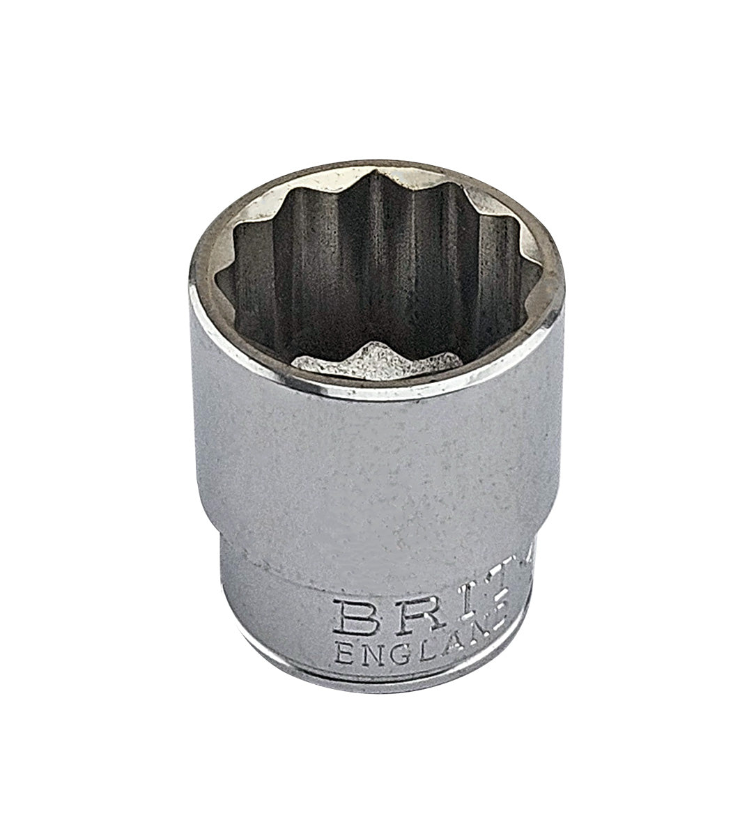 Britool England 1/2" Drive Metric 12-Point Socket Range, Sizes 10 - 32mm - image 4