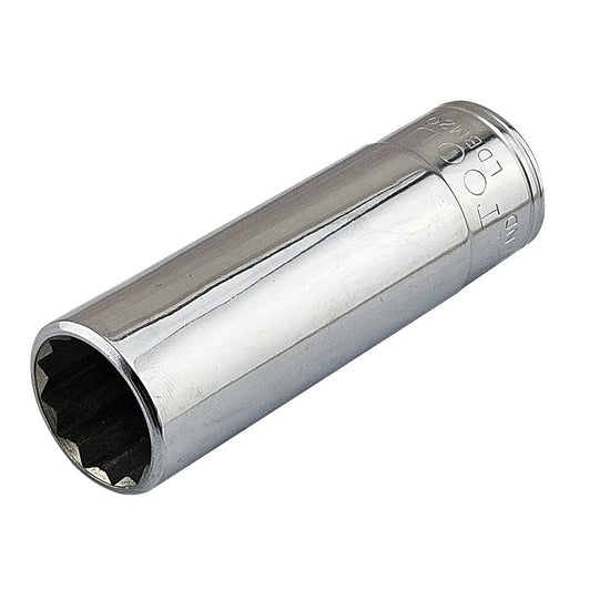 Britool England 1/2" Drive Af Deep 12-Point Socket Range, Sizes 3/8" - 1" - image 2