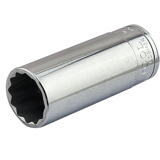 Britool England 1/2" Drive Af Deep 12-Point Socket Range, Sizes 3/8" - 1" - image 3