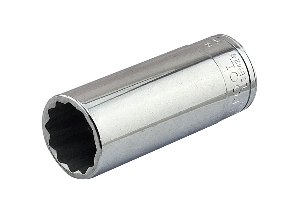 Britool England 1/2" Drive Af Deep 12-Point Socket Range, Sizes 3/8" - 1" - image 3