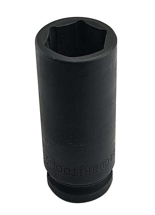1/2" Drive Deep Impact Sockets (6-Point) Sizes 10-32mm From Britool - image 2