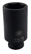 Britool Hallmark 3/8" & 1/2" Drive Standard & Deep Impact Socket Sets 7-24mm - image 6