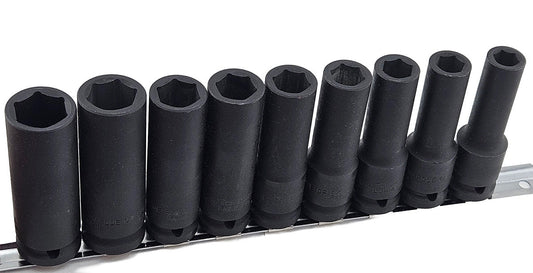 Britool 1/2" Drive Deep Impact Socket Set 10-19mm (No 17mm!) - image 2