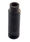 Britool England 1/2" Drive Af Deep Hexagon Impact Sockets, 3/8" - 15/16"