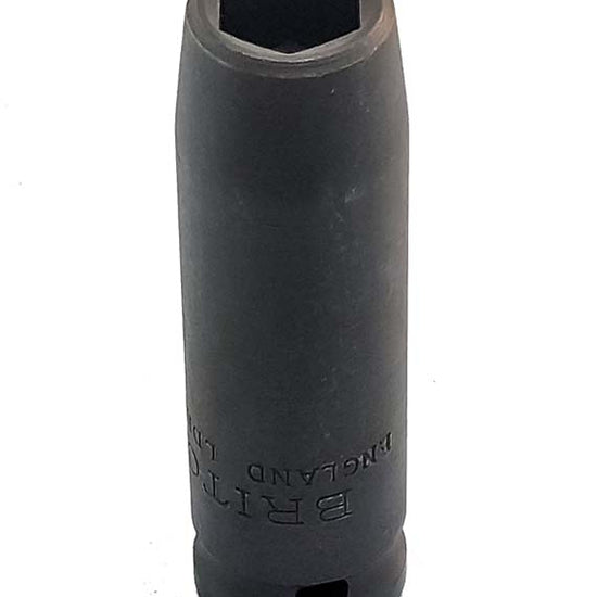 Britool England 1/2" Drive Af Deep Hexagon Impact Sockets, 3/8" - 15/16" - image 2