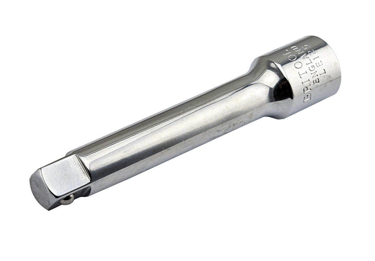 Britool England 1/2" Drive Fixed Extension Bars, Lengths 125, 250, 375mm