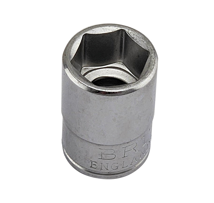 Britool England 1/2" Drive Af 6-Point Sockets, Sizes 3/8" - 11/16" - image 4