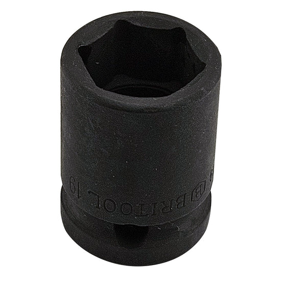 1/2" Drive Metric 6-Point Impact Sockets From Britool Hallmark, Sizes 8-36mm