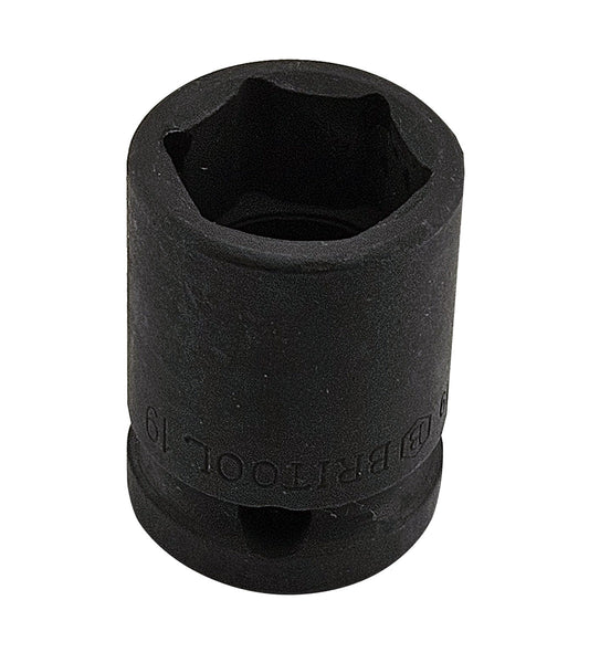 1/2" Drive Metric 6-Point Impact Sockets From Britool Hallmark, Sizes 8-36mm