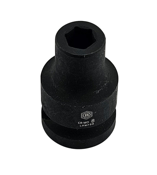 1/2" Drive Impact Sockets (6-Point) From Britool Hallmark, Sizes 8-36mm