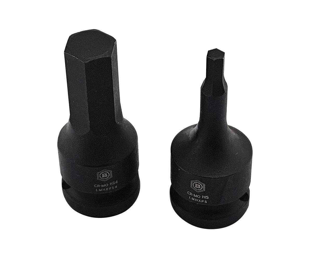 Britool Hallmark Hex / Allen Key Impact Drivers, 1/2" Drive, Sizes 5-14mm