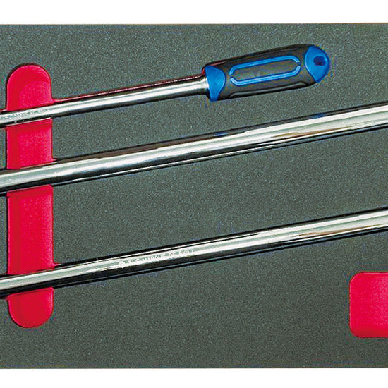 XL Flexi Head Ratchet Wrench Set 1/4", 3/8" & 1/2" - Britool Hallmark - image 5