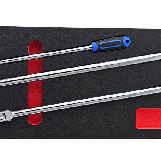 XL Flexi Head Ratchet Wrench Set 1/4", 3/8" & 1/2" - Britool Hallmark - image 6