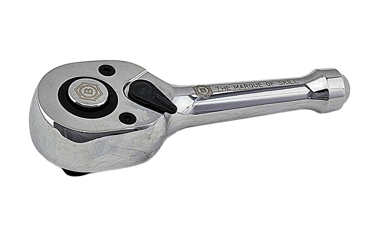 Stubby Pear-Head Ratchet Wrench, 1/2" Drive From Britool Hallmark - image 3