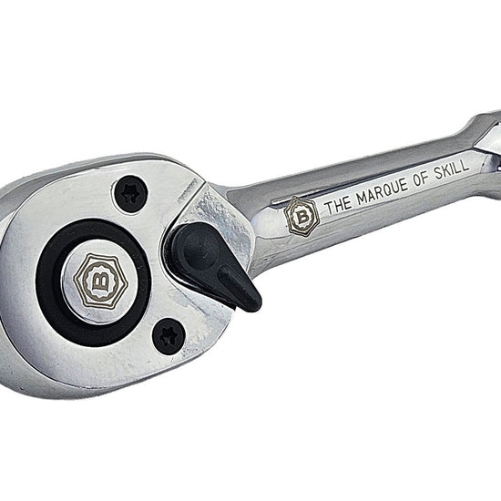 Stubby Pear-Head Ratchet Wrench, 1/2" Drive From Britool Hallmark