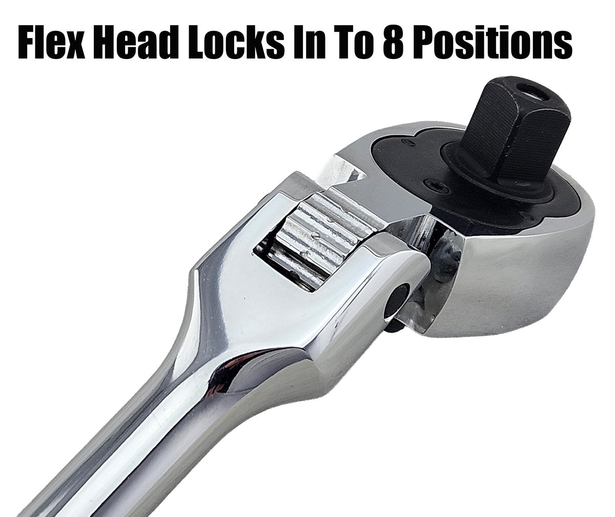 Britool 1/2" Drive Socket Set (6-Point) Sizes 10-36mm + FREE Ratchet - image 5
