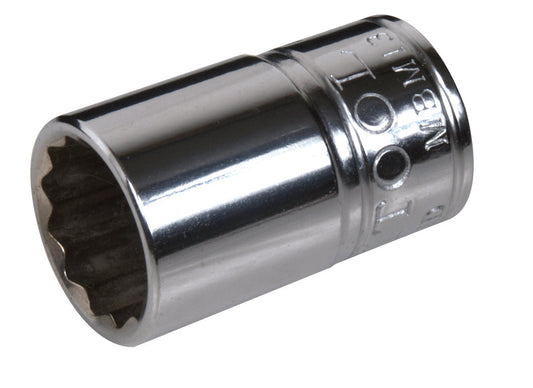 Britool England 3/8" Drive Whitworth 5/16" 12-Point Socket