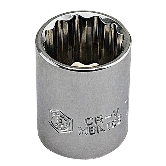3/8" Drive Metric 12-Point Sockets From Britool Hallmark, Sizes 6-24mm - image 2