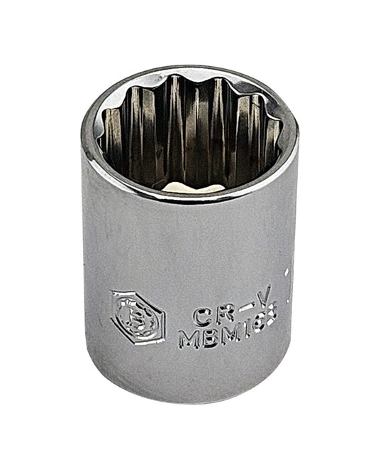 3/8" Drive Metric 12-Point Sockets From Britool Hallmark, Sizes 6-24mm - image 2