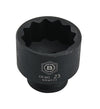 3/8" Drive Impact Sockets Bi-Hexagon / 12 Point Profile From Britool Hallmark - image 3