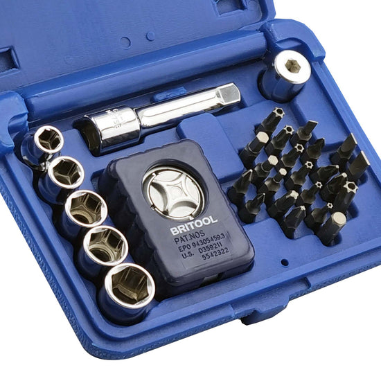 Compact Palm Ratchet Tool Kit Ideal for Push Bike Repairs from Britool Hallmark - image 3