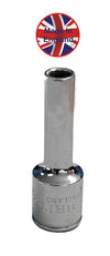 Britool England Metric Deep 3/8" Drive 12-Point Socket Range, Sizes 9-19mm - image 2