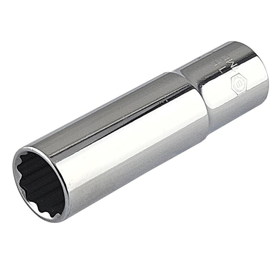 3/8" Drive Metric Deep 12-Point Socket Range From Britool Hallmark, Sizes 8-19mm
