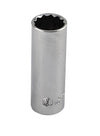 3/8" Drive Metric Deep 12-Point Socket Range From Britool Hallmark, Sizes 6-24mm - image 2