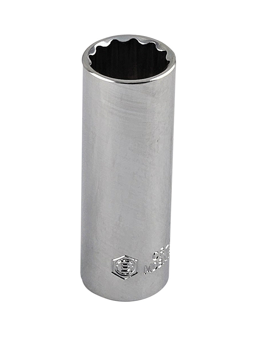 3/8" Drive Metric Deep 12-Point Socket Range From Britool Hallmark, Sizes 6-24mm - image 2