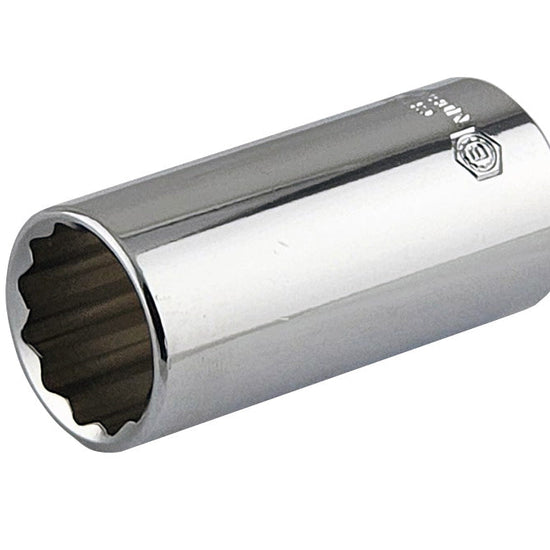 3/8" Drive Metric Deep 12-Point Socket Range From Britool Hallmark, Sizes 6-24mm