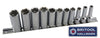 Britool 3/8" Drive Deep 6-Point Socket Set 7-19mm