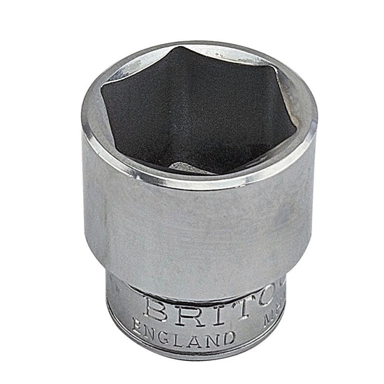 Britool England 3/8" Drive Metric 6-Point Socket Range 6-24mm - image 2